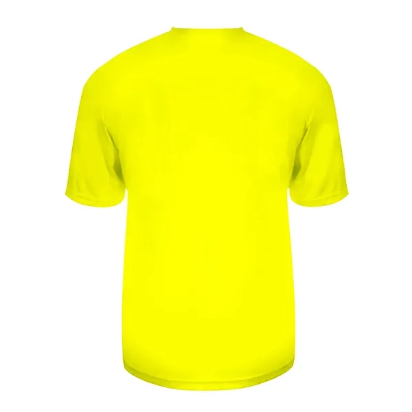 Youth tee with Sport paneled shoulder for maximum movement, self-fabric collar,... from ASI 37461 Augusta Sportswear