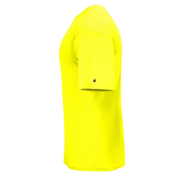 Youth tee with Sport paneled shoulder for maximum movement, self-fabric collar,... from ASI 37461 Augusta Sportswear