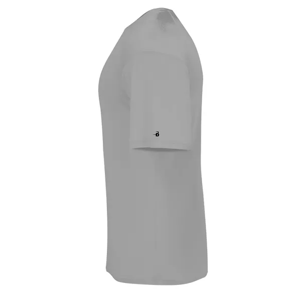 Youth tee with Sport paneled shoulder for maximum movement, self-fabric collar,... from ASI 37461 Augusta Sportswear