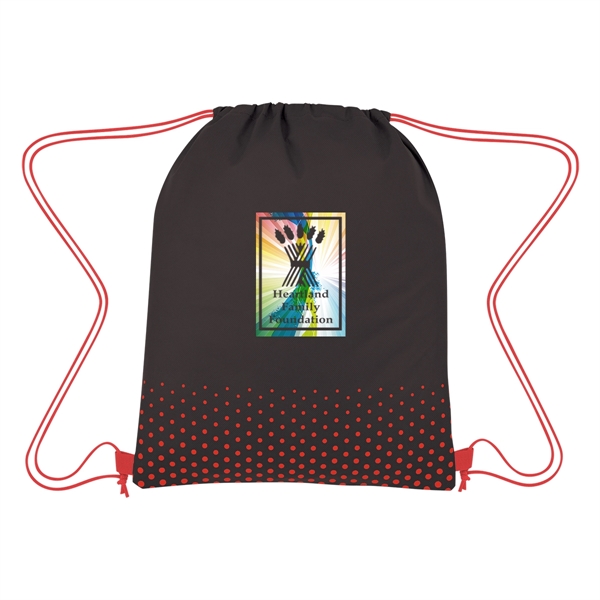 Water-resistant non-woven drawstring bag measuring 13" x 16 1/2" with a... from ASI 61125 Hit Promotional Products / Hit®