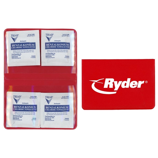 Hand Sanitizer BZK Towelette Kit... from ASI 83770 Royal Industries / The Royal Line