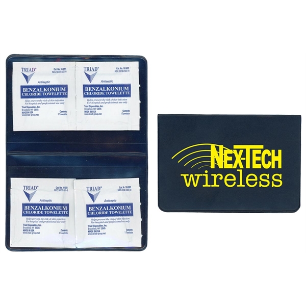 Hand Sanitizer BZK Towelette Kit... from ASI 83770 Royal Industries / The Royal Line