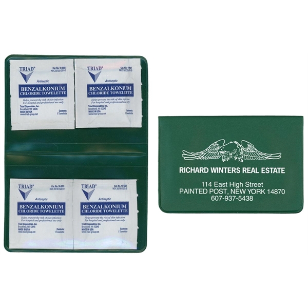 Hand Sanitizer BZK Towelette Kit... from ASI 83770 Royal Industries / The Royal Line