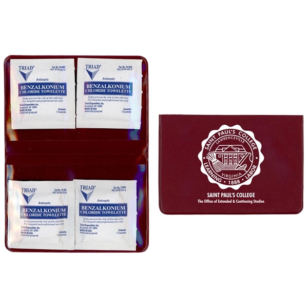 Hand Sanitizer BZK Towelette Kit... from ASI 83770 Royal Industries / The Royal Line