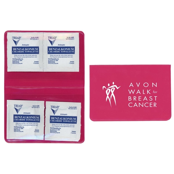 Hand Sanitizer BZK Towelette Kit... from ASI 83770 Royal Industries / The Royal Line