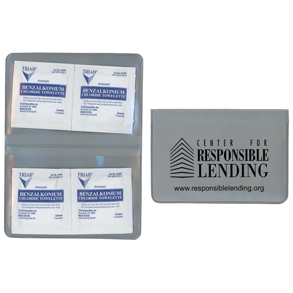 Hand Sanitizer BZK Towelette Kit... from ASI 83770 Royal Industries / The Royal Line