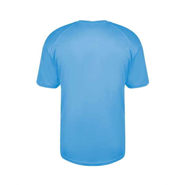 V-neck tee with paneled shoulder for maximum movement, double-needle hem, self-fabric... from ASI 37461 Augusta Sportswear