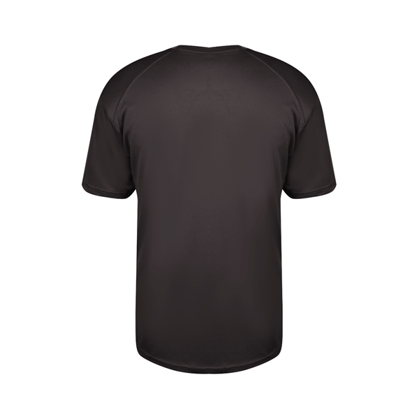 V-neck tee with paneled shoulder for maximum movement, double-needle hem, self-fabric... from ASI 37461 Augusta Sportswear