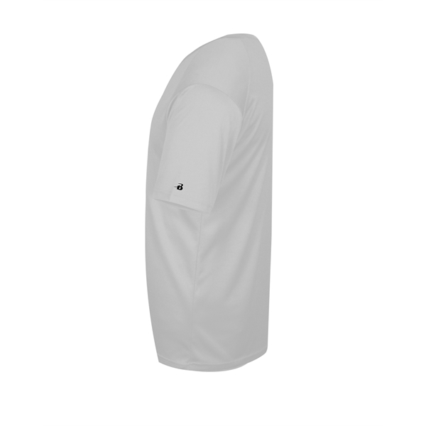 V-neck tee with paneled shoulder for maximum movement, double-needle hem, self-fabric... from ASI 37461 Augusta Sportswear