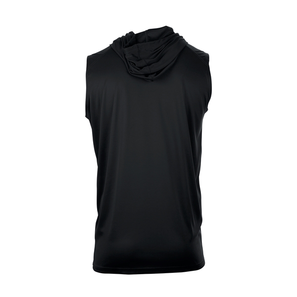 Sleeveless youth hooded tee with sport  shoulder for maximum movement,... from ASI 37461 Augusta Sportswear
