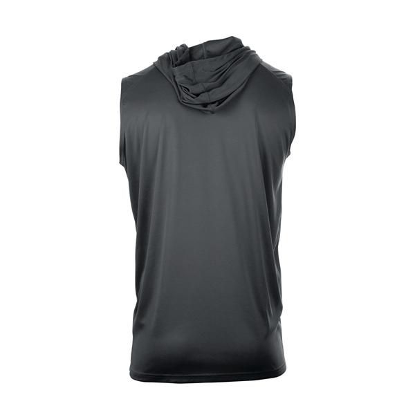 Sleeveless youth hooded tee with sport  shoulder for maximum movement,... from ASI 37461 Augusta Sportswear
