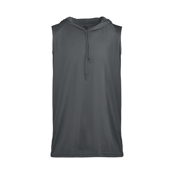 Sleeveless youth hooded tee with sport  shoulder for maximum movement,... from ASI 37461 Augusta Sportswear