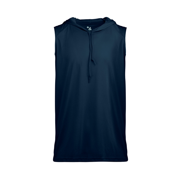 Sleeveless youth hooded tee with sport  shoulder for maximum movement,... from ASI 37461 Augusta Sportswear