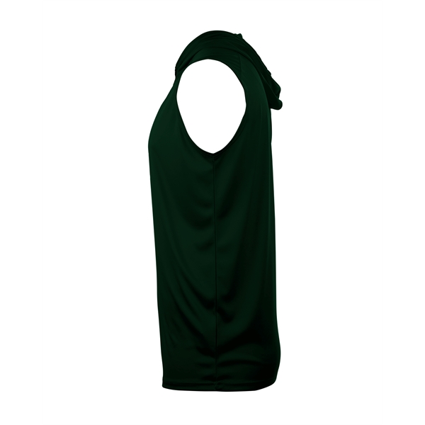 Sleeveless youth hooded tee with sport  shoulder for maximum movement,... from ASI 37461 Augusta Sportswear