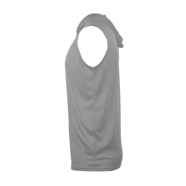 Sleeveless youth hooded tee with sport  shoulder for maximum movement,... from ASI 37461 Augusta Sportswear