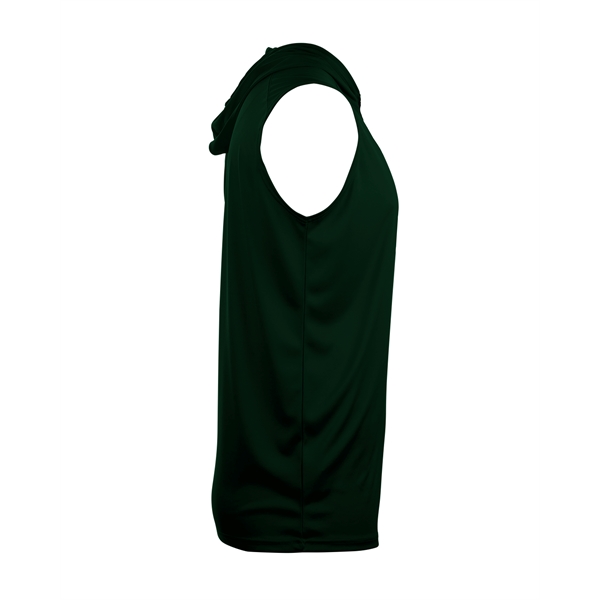 Sleeveless youth hooded tee with sport  shoulder for maximum movement,... from ASI 37461 Augusta Sportswear