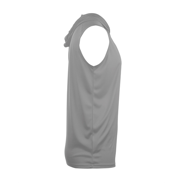 Sleeveless youth hooded tee with sport  shoulder for maximum movement,... from ASI 37461 Augusta Sportswear
