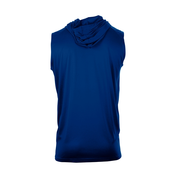 Sleeveless youth hooded tee with sport  shoulder for maximum movement,... from ASI 37461 Augusta Sportswear