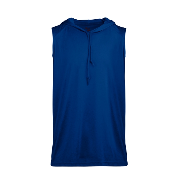 Sleeveless youth hooded tee with sport  shoulder for maximum movement,... from ASI 37461 Augusta Sportswear