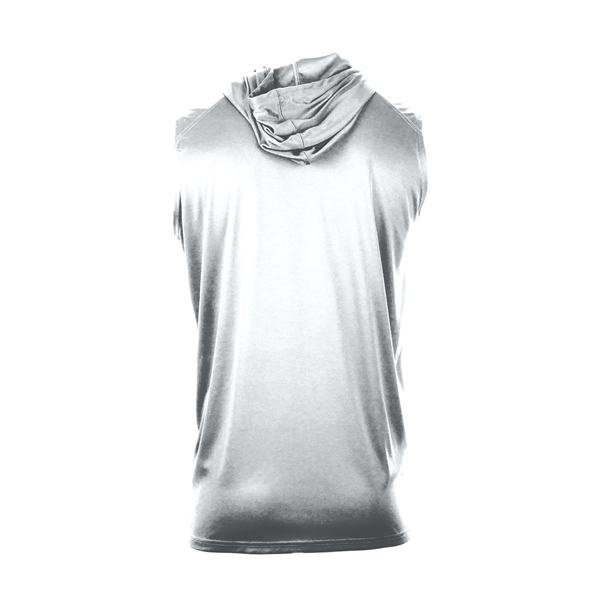 Sleeveless youth hooded tee with sport  shoulder for maximum movement,... from ASI 37461 Augusta Sportswear