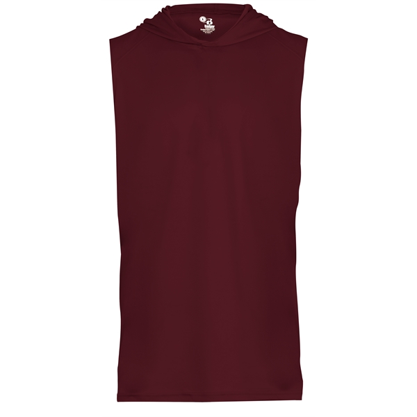 Sleeveless youth hooded tee with sport  shoulder for maximum movement,... from ASI 37461 Augusta Sportswear