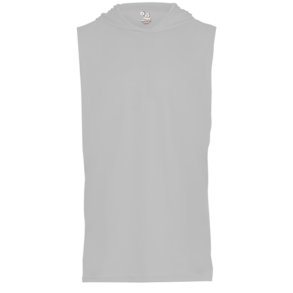 Sleeveless youth hooded tee with sport  shoulder for maximum movement,... from ASI 37461 Augusta Sportswear