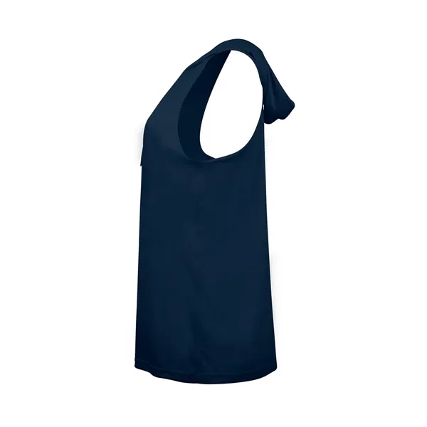 Women's hooded tank with self-fabric hood with drawcord, a-line body, racerback... from ASI 37461 Augusta Sportswear