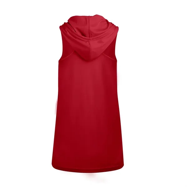 Women's hooded tank with self-fabric hood with drawcord, a-line body, racerback... from ASI 37461 Augusta Sportswear
