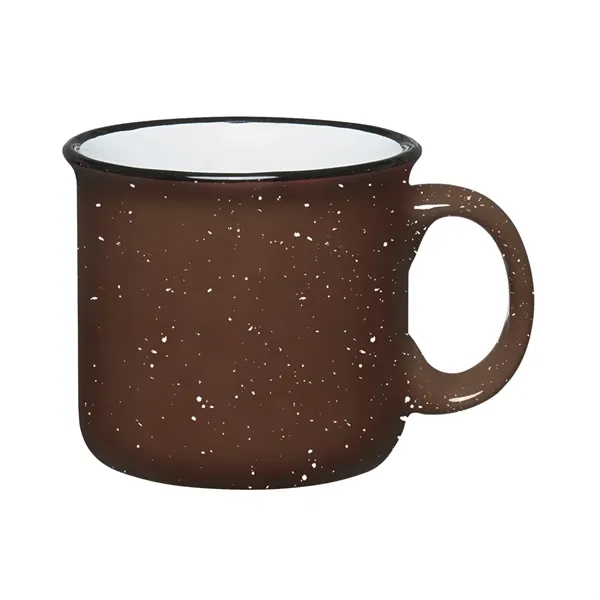 15 oz. ceramic campfire mug with retro granite design.... from ASI 61125 Hit Promotional Products / Hit®