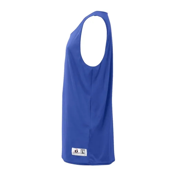 Reversible tank with each layer individually bottom hemmed for easy screening,... from ASI 37461 Augusta Sportswear