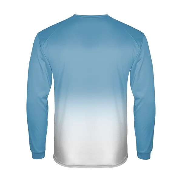 Long sleeve tee with Badger sport  shoulder for maximum movement,... from ASI 37461 Augusta Sportswear