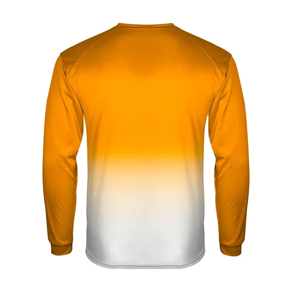 Long sleeve tee with Badger sport  shoulder for maximum movement,... from ASI 37461 Augusta Sportswear