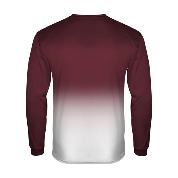 Long sleeve tee with Badger sport  shoulder for maximum movement,... from ASI 37461 Augusta Sportswear