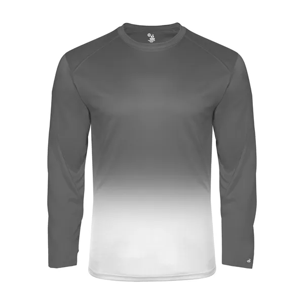 Long sleeve tee with Badger sport  shoulder for maximum movement,... from ASI 37461 Augusta Sportswear
