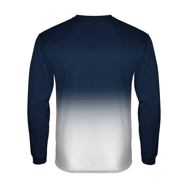 Long sleeve tee with Badger sport  shoulder for maximum movement,... from ASI 37461 Augusta Sportswear