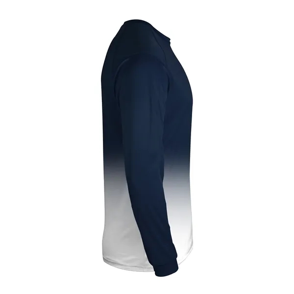 Long sleeve tee with Badger sport  shoulder for maximum movement,... from ASI 37461 Augusta Sportswear