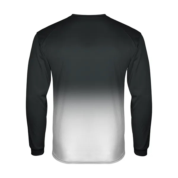 Long sleeve tee with Badger sport  shoulder for maximum movement,... from ASI 37461 Augusta Sportswear