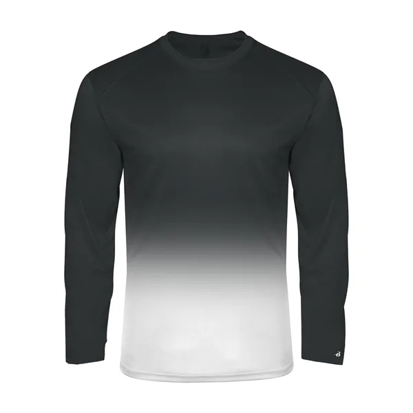 Long sleeve tee with Badger sport  shoulder for maximum movement,... from ASI 37461 Augusta Sportswear