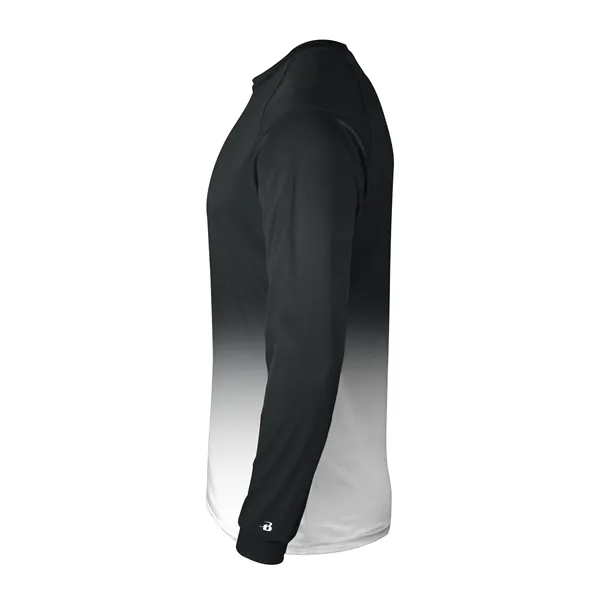 Long sleeve tee with Badger sport  shoulder for maximum movement,... from ASI 37461 Augusta Sportswear