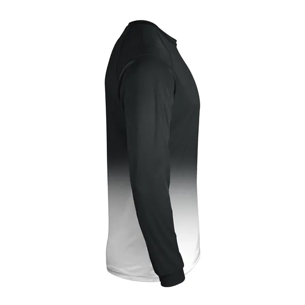 Long sleeve tee with Badger sport  shoulder for maximum movement,... from ASI 37461 Augusta Sportswear