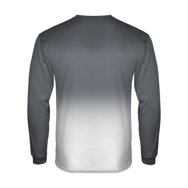 Long sleeve tee with Badger sport  shoulder for maximum movement,... from ASI 37461 Augusta Sportswear