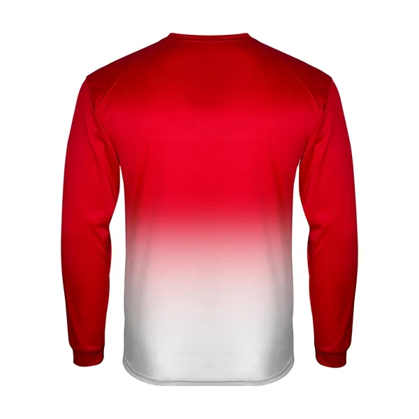 Long sleeve tee with Badger sport  shoulder for maximum movement,... from ASI 37461 Augusta Sportswear
