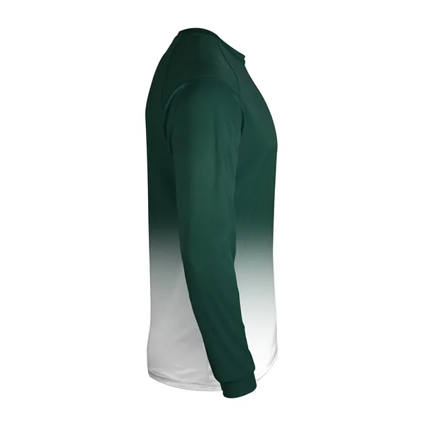 Long sleeve tee with Badger sport  shoulder for maximum movement,... from ASI 37461 Augusta Sportswear