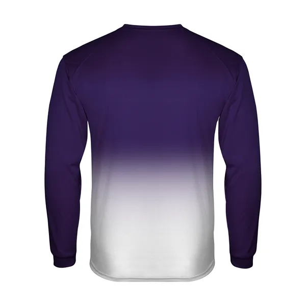 Long sleeve tee with Badger sport  shoulder for maximum movement,... from ASI 37461 Augusta Sportswear