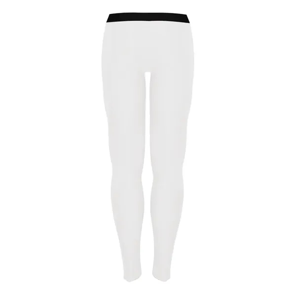 Full length tights with 1.5" plush elastic waistband, stretch body fit,... from ASI 37461 Augusta Sportswear