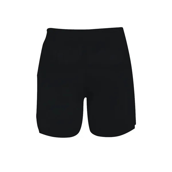 Women's shorts with athletic cut and superior fit, double-needle hem, two... from ASI 37461 Augusta Sportswear