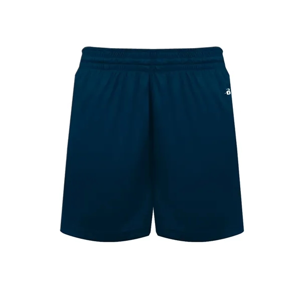 Women's shorts with athletic cut and superior fit, double-needle hem, two... from ASI 37461 Augusta Sportswear