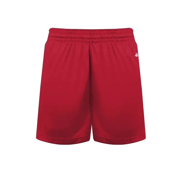 Women's shorts with athletic cut and superior fit, double-needle hem, two... from ASI 37461 Augusta Sportswear