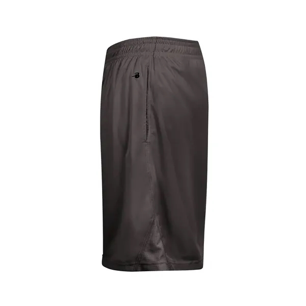 Shorts with double-needle hem, covered elastic waistband with drawcord, Badger heat... from ASI 37461 Augusta Sportswear