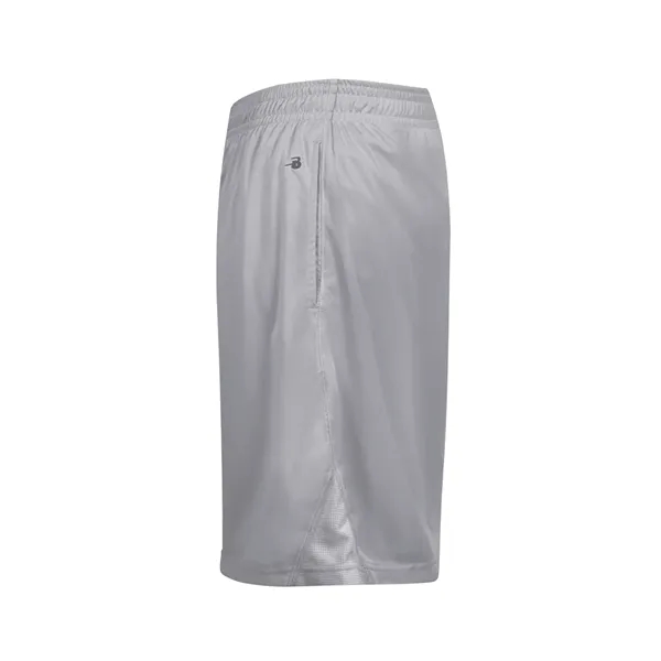 Shorts with double-needle hem, covered elastic waistband with drawcord, Badger heat... from ASI 37461 Augusta Sportswear